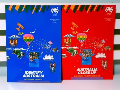 Identify Australia & Australia Close-Up! Australia Bicentennial Teachers Manuals