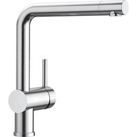 Blanco Armatur Linus Druckfest - Schwenkbarer Wasserhahn, Edelstahl GebüRstet