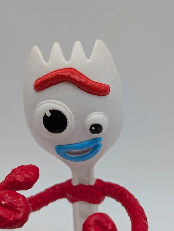 Disney Pixar Toy Story 4 Fork Action Figure Forky Mattel 6 Inch 2019 - Image 2 of 4