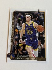 Brandin Podziemski 2025-26 Topps Basketball Flagship Base Golden State Warriors