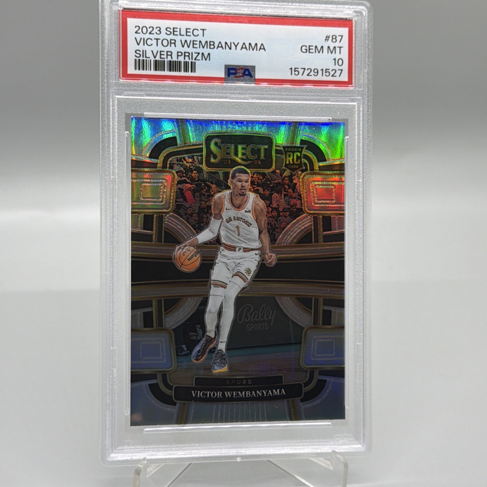 2023 Victor Wembanyama Select Concourse Silver PSA 10 #87 RC