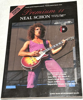 Neal Schon Premium 11 mit CD Gitarre Partitur Japan Gesang Tabulatur Notenbuch