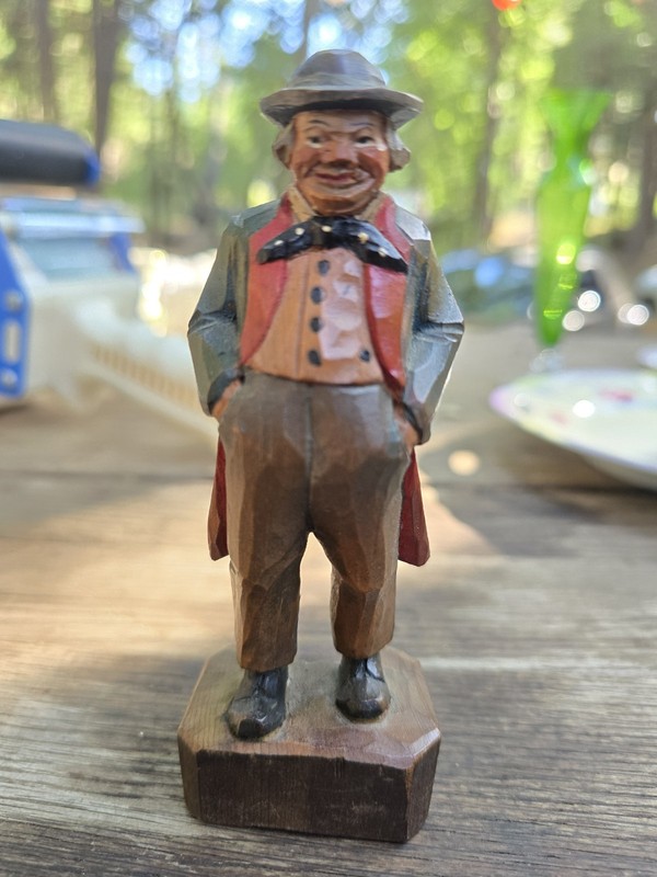 Charles Dickens Carved Wooden THE ARTFUL DODGER