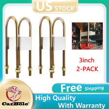Universal 3 Drop With U-bolts Hardware Leaf Spring Lowering Block Kits New Universal 3 Drop With U-bolts Hardware Leaf Spring Lowering Block Kits New