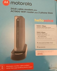 Motorola MT7711 AC1900 Dual Band Wi-Fi Router Gateway - FOR PARTS