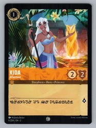 Kida - Atlantean 6/204 Common Into the Inklands Lorcana