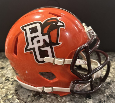 Bowling Green State Falcons Custom Mini Helmet Riddell 4'' Speed Style