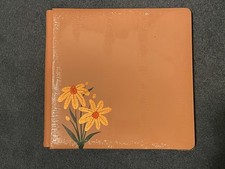 Creative Memories True 12x12 2024 National Scrapbook Day Album-Orange w/ Flowers