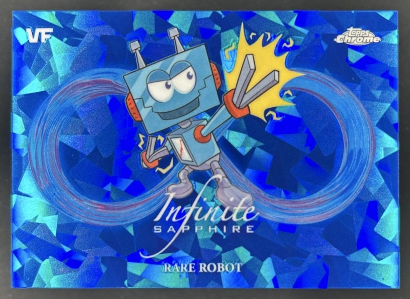 2026 Topps Chrome VeeFriends Rare Robot Infinite Sapphire SP #IS-1