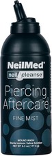 NeilMed NeilCleanse Piercing Aftercare Fine Mist Saline Solution 6.3 fl oz
