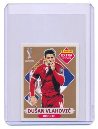 Panini World Cup Qatar 2022 Extra Sticker Dusan Vlahovic Rookie Bronze - 第 1/2 張圖片