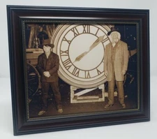Marty And Dco From Back To The Future Photo In Tower Clock 8x10 Photo Print