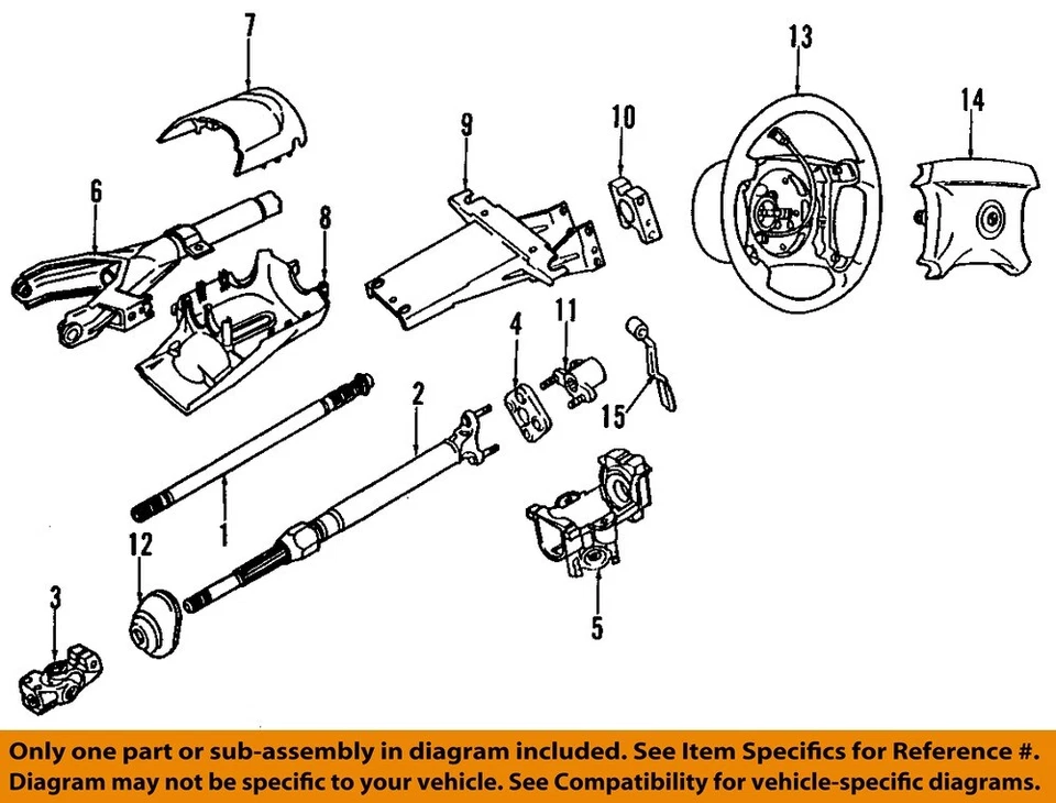 Used Ignition Switch fits: 1994 Bmw 525I AT Grade A - Image 3 of 4