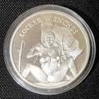 Locker Mint 1 Oz .999 Silver Calico Jack Locker Wenches Only 350 Mintage!
