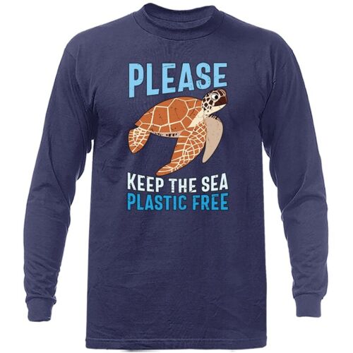 Día de la Tierra Salvar la Tierra Please Keep the Sea Manga Larga Libre de Plástico - Imagen 4 de 14