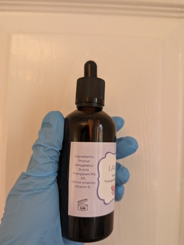 Frangipani Blood Orange Fragranced Hydrating Massage Body Oil Aromatherapy 50ml - Picture 6 of 6