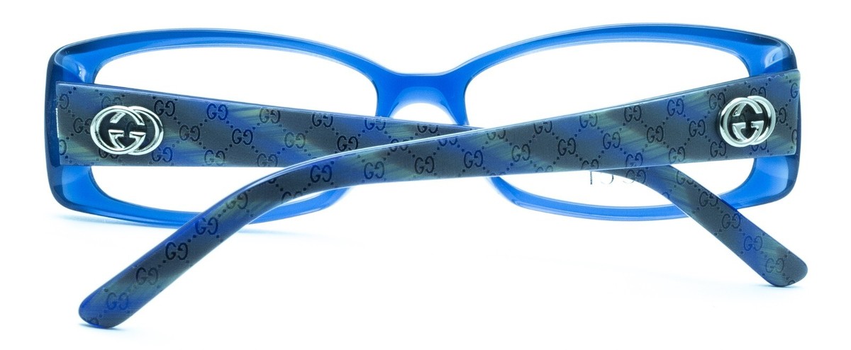 Gucci GG3560 L86 Full Rim  Blue Eyeglasses (onlyFrames )135 Made In Italy Gucci Square/Rectangle Optical Frames Blue Eyewear Made In  main image 2