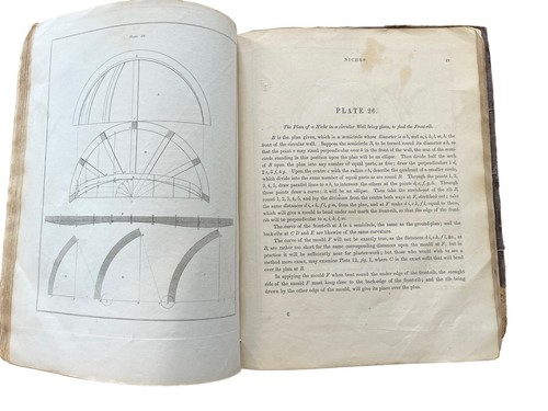 1856 The Carpenter’s New Guide: Nicholson Plates Philadelphia Publisher - Picture 11 of 12