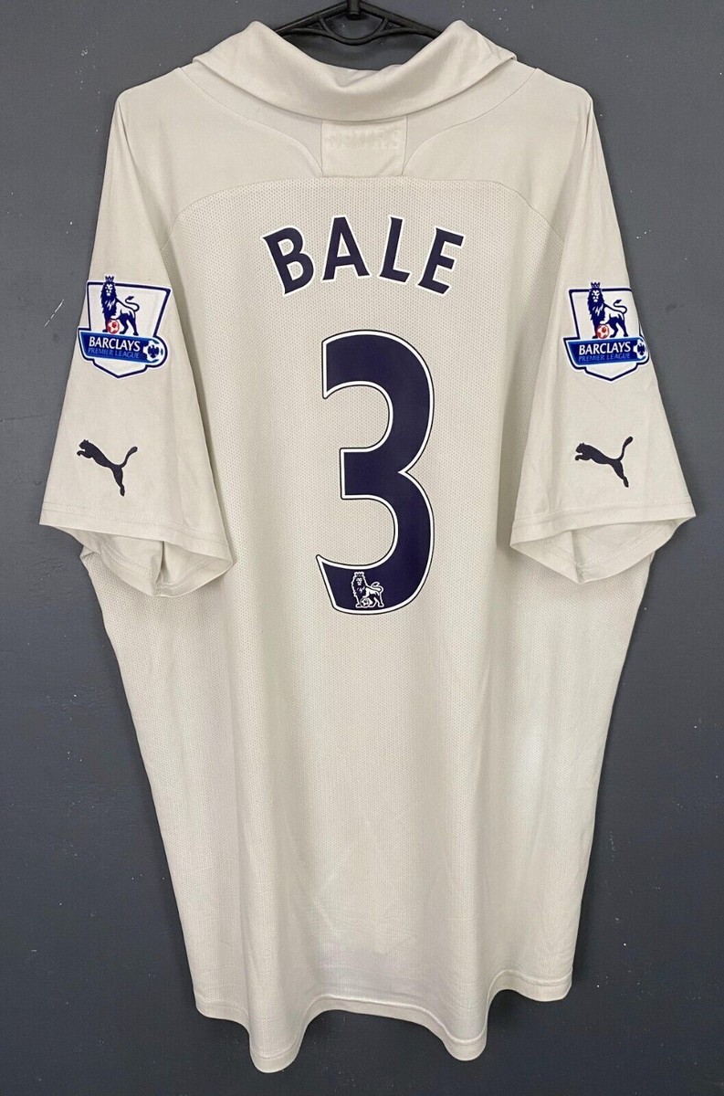 MEN BALE #3 FC TOTTENHAM HOTSPUR 2011/2012 SOCCER FOOTBALL SHIRT 