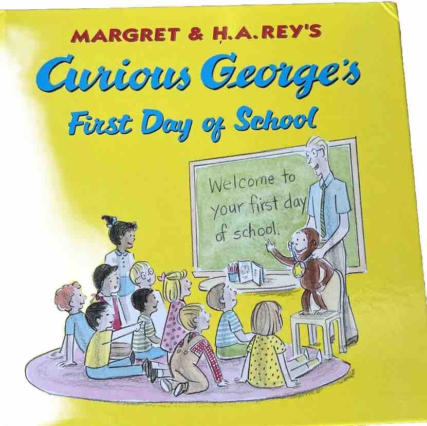 Curious George Kohls $5 Books Curious George's First Day Of School
