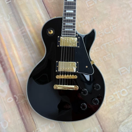 2003 LP Custom Black Beauty Les Paul Electric guitar solid mahogany hot sale US