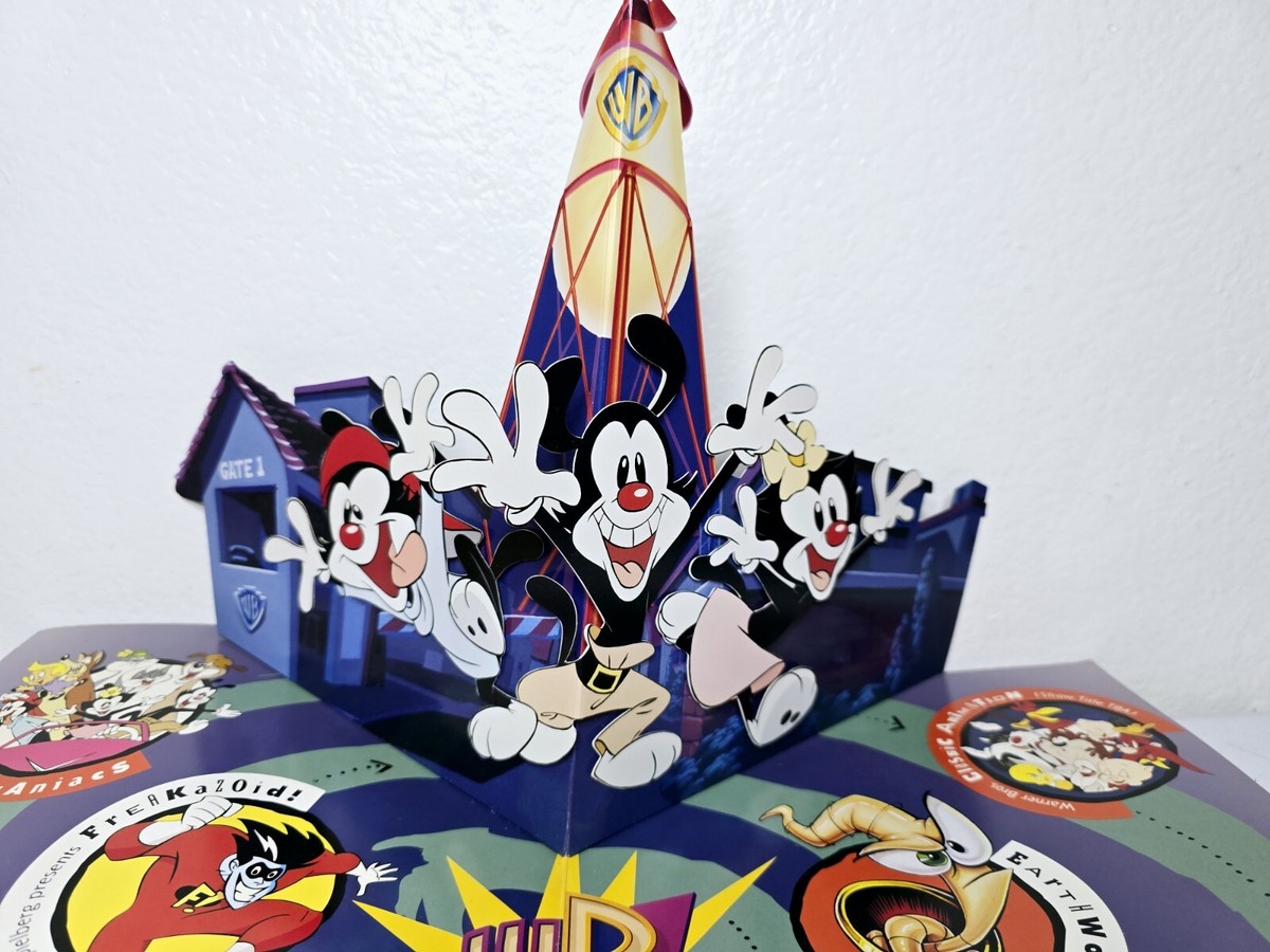 1995 Warner Bros Press Kit Animaniacs Pinky Brain Freakazoid