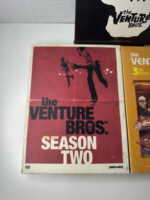 The Venture Bros.: Seasons 1-3 DVD 1 2 3 Adult Swim Adult Comedy