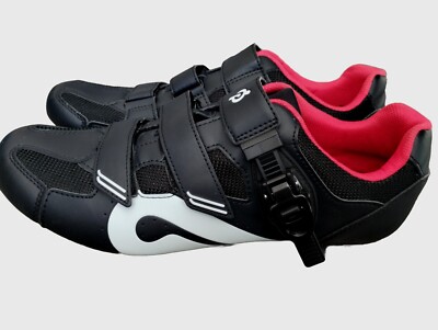 Peloton Black and Red Cycling Shoes for Men (sz 48 or equivalent to 15) Amazon.com | Cycling Shoes for Men Women Compatible with  main image 3