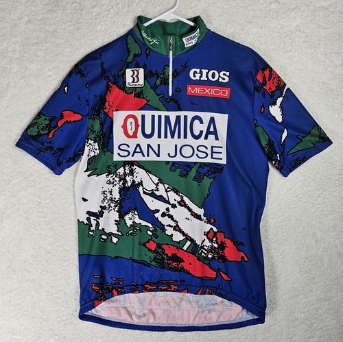 Vintage 1990's Biemme Cycling Jersey Shirt Mens XL, Made in Italy