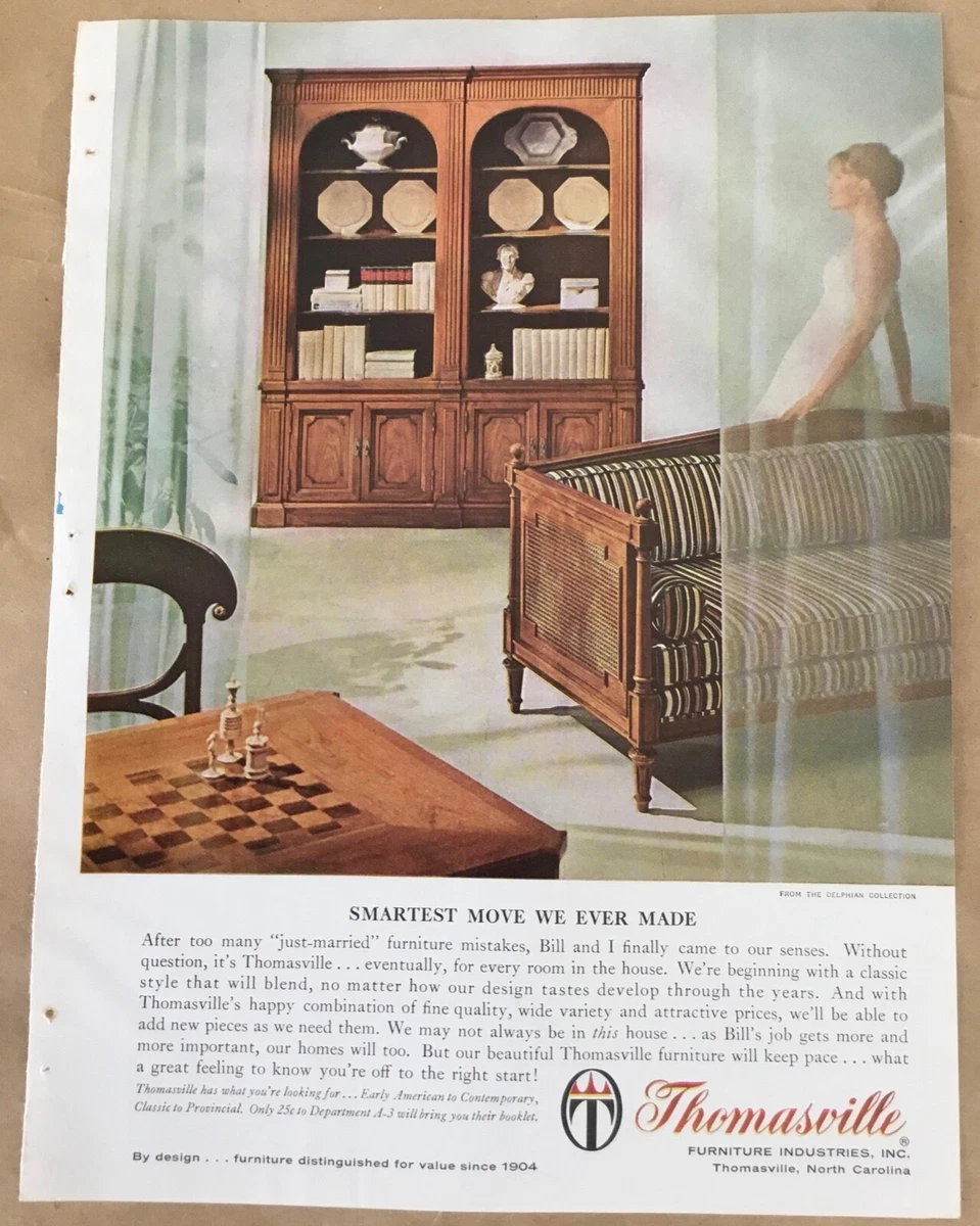 Thomasville vintage furniture deals
