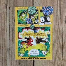 Bare Necessity Rave Flyer. Capitol Club, Coventry. November 1994.