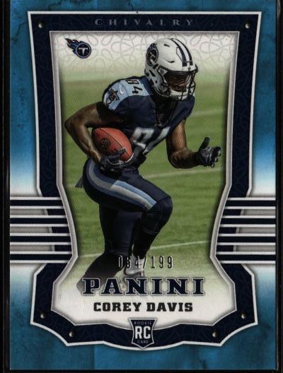 Corey Davis Panini #116 Bravery