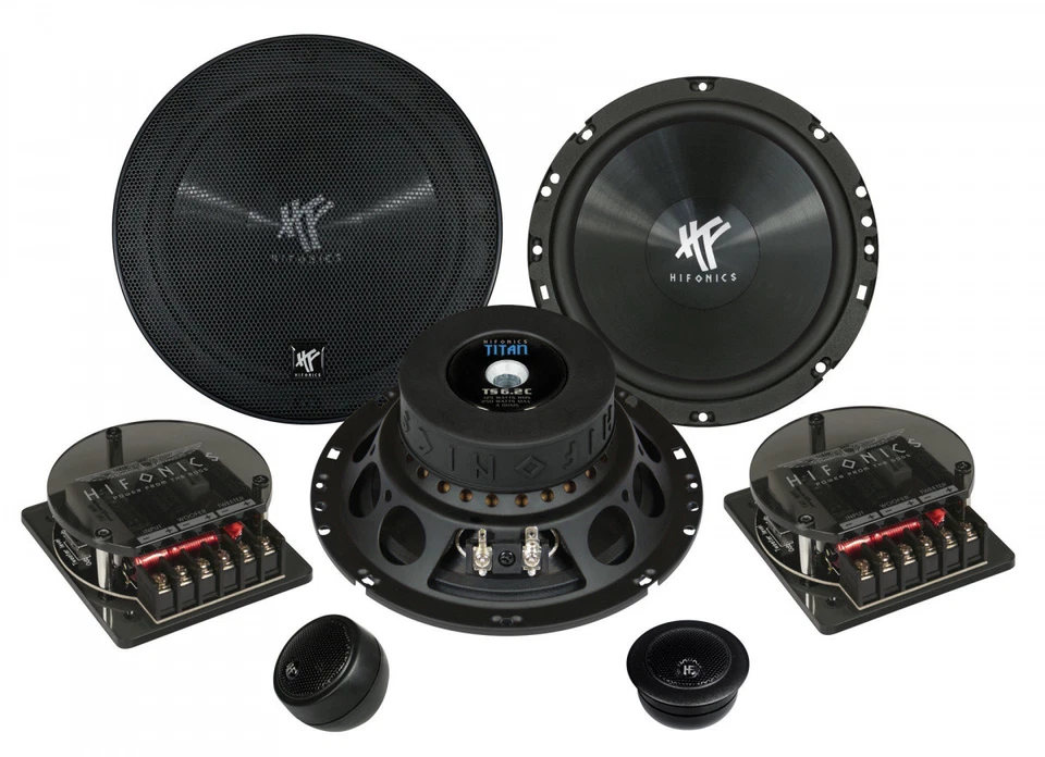Hifonics TS6.2C Altavoz 16,5cm 16cm 16er Cajas Coche 2-Wege Componentes - Imagen 1 de 1