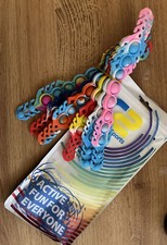 Pop Bracelet Fidget Toy Push Pop Fidget Bracelets for Kids 6 Pack NEW