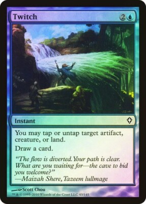 twitch mtg card Worldwake MTG Foil Twitch Magic