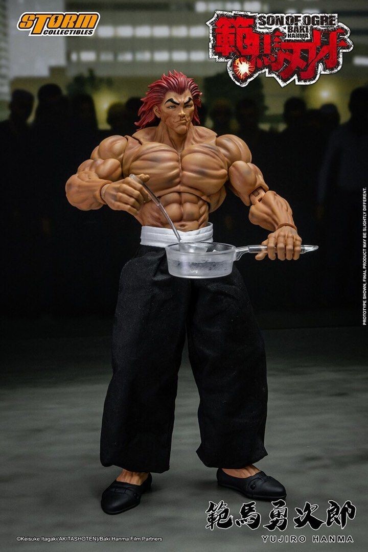 範馬勇次郎 1/10 STORM COLLECTIBLES Baki Hanma: Son of Ogre Storm Arena Yujiro Hanma 1/12 Scale Action