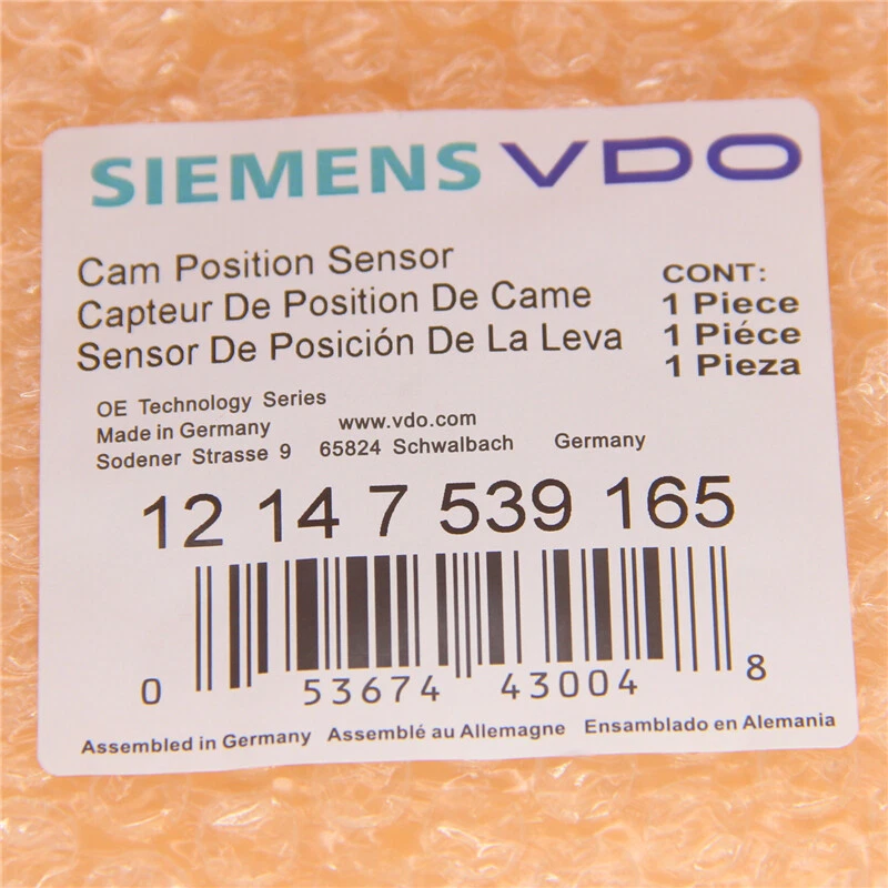 2PCS SET One Intake & One Exhaust Camshaft Position Sensor For BMW 325Ci X5 - Изображение 3 из 4