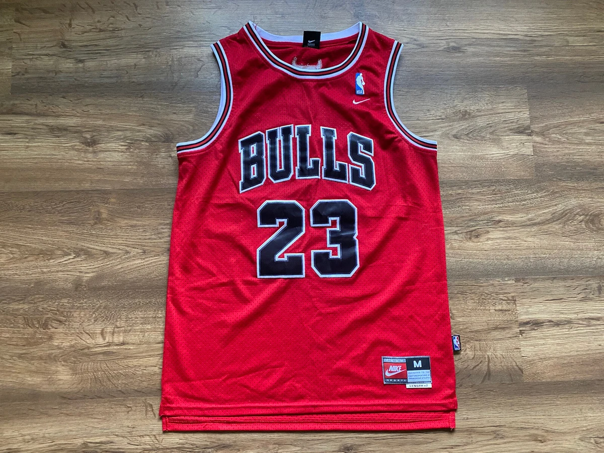 NBA CHICAGO BULLS BASKETBALL SHIRT JERSEY NIKE #23 MICHAEL JORDAN