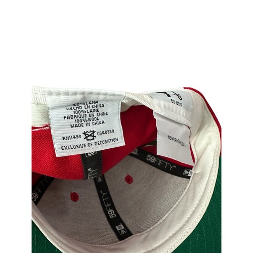 Gorra ajustada de lana Philadelphia Phillies New Era Cooperstown 7 1/8 - Imagen 8 de 9