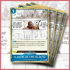 ONE PIECE TCG: Follow Me and I Will Guide You OP10-059 Rare x4 Royal Blood