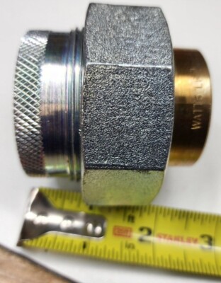 1-1/2'' Watts Dielectric Union Steel/Brass Lead Free 3001A FPT x FNPT 250 PSI USA