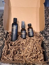 The Beard Club Kit Growth Oil, Beard Shampoo, Growth Vitamin Spray