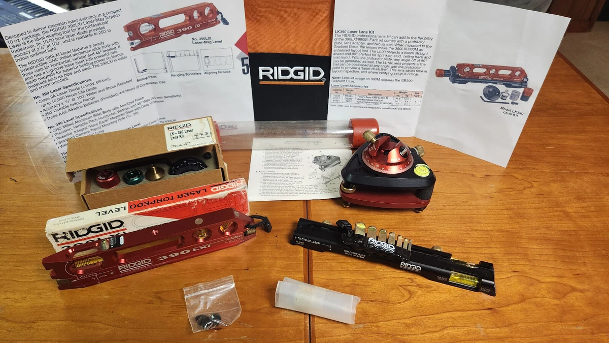 Ridgid laser 2024 torpedo level