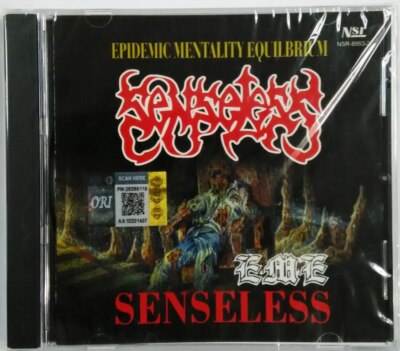 Senseless Epidemic Mentality Equilibrium (EME) CD Malaysia Death Metal Music