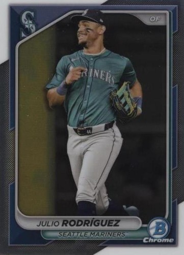 PSA 10 JULIO RODRIGUEZ 2019 1st Bowman Chrome #BCP33 Rookie Card