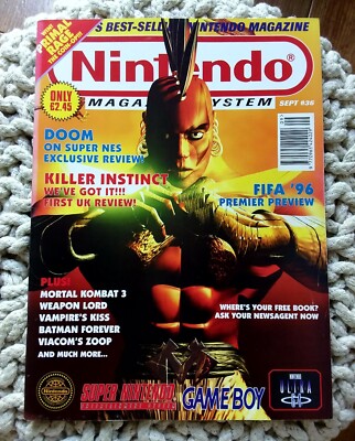 NINTENDO MAGAZINE SYSTEM / OFFICIAL UK - Issue # 36 -Sep. 1995 - KILLER INSTINCT