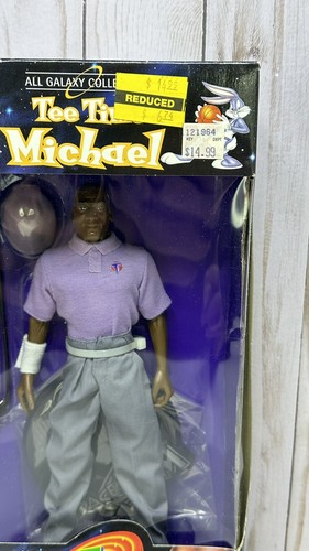 Michael Jordan Space Jam Mae Time Modellino Nuovo in scatola Vintage Autentica All Galaxy - Foto 5 di 24