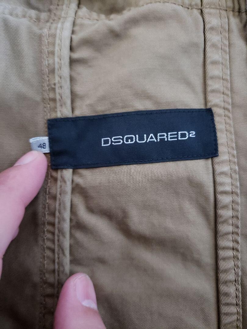 DSQUARED² ミリタリージャケット サイズ48 ベージュ