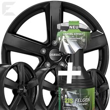 Alufelgen Satz für Mazda 3 in 17 Zoll TU black Räder 7x17 ET48 Felgen mit ABE