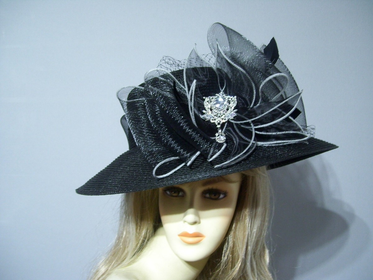 Derby, Belmont, Wedding Hat Ivory Wedding Hat, Kentucky Derby Hat, Church Hat, Belmont  main image 2